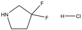 3,3-Difluoropyrrolidine hydrochloride 1g