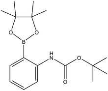 tert-Butyl-N-[2-(4,4,5,5-tetramethyl-1,3,2-dioxaborolan-2-yl)phenyl]-carbamate 1g