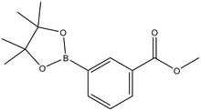 Methyl 3-(4,4,5,5-tetramethyl-1,3,2-dioxaborolan-2 -yl)benzoate 1g