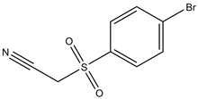 4-Bromobenzenesulfonyl acetonitrile 1g