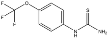 1-(4-(Trifluoromethoxy)phenyl)-2-thiourea 5g
