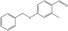 2-Methyl 4-benzyloxybenzaldehyde 1g