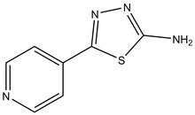 5-(4-Pyridyl)-1,3,4-thiadiazole-2-yl-amine 1g