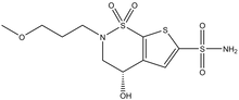 (S)-3,4-Dihydro-4-hydroxy-2-(3-methoxypropyl)-2h-thieno(3,2-e)-1,2-thiazine-6-sulfonamide 1,1-dioxide 10mg