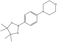 4-[4-(4,4,5,5-Tetramethyl-[1,3,2]dioxaborolan-2-yl)-phenyl]-morpholine 1g