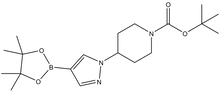 tert-Butyl 4-[4-(4,4,5,5-tetramethyl-1,3,2-dioxaborolan-2-yl)-1H-pyrazol-1-yl]piperidine-1-carboxylate 250mg