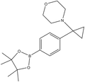 4-[1-[4-(4,4,5,5-Tetramethyl-1,3,2-dioxaborolan-2-yl)phenyl]cyclopropyl]-Morpholine