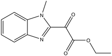 Ethyl 2-(1-methylbenzimidazol-2-yl)-2-oxoacetate 1g