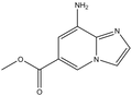 8-Aminoimidazo[1,2-a]pyridine-6-carboxylic acid methyl ester 500mg