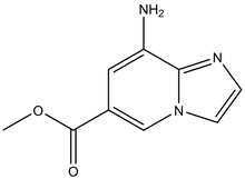 8-Aminoimidazo[1,2-a]pyridine-6-carboxylic acid methyl ester 500mg