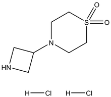 4-Azetidin-3-yl-thiomorpholine-1,1-dioxide dihydrochloride 250mg