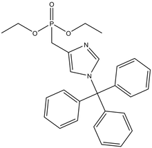Diethyl (1-trityl-1H-imidazol-4-yl)methylphosphonate 500mg