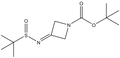 tert-Butyl 3-tert-butylsulfinyliminoazetidine-1-carboxylate 250mg