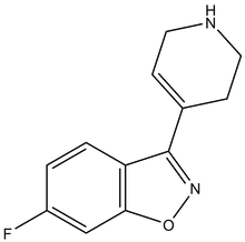 6-Fluoro-3-(1,2,3,6-tetrahydro-4-pyridinyl)-1,2-benzisoxazole 1g