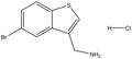 (5-Bromobenzo[b]thiophen-3-yl)methanamine hydrochloride 1g