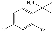 1-(2-Bromo-4-chlorophenyl)cyclopropylamine 1g