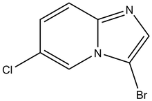 3-Bromo-6-chloroimidazo[1,2-a]pyridine 500mg