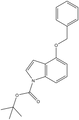 4-Benzyloxy-1-tert-butoxycarbonylindole 1g