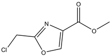 Methyl (2-chloromethyl)oxazole-4-carboxylate 500mg