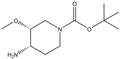 (3R,4S)-4-Amino-1-Boc-3-methoxypiperidine 1g