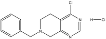 7-Benzyl-4-chloro-5,6,7,8-tetrahydropyrido[3,4-d]pyrimidine hydrochloride