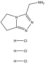 6,7-Dihydropyrrolo[2,1-c][1,2,4]triazole-3-methylamine 3HCl
