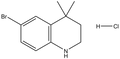 6-Bromo-1,2,3,4-tetrahydro-4,4-dimethylquinoline HCl 1g