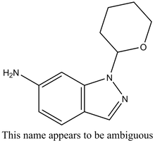 6-Amino-1-(tetrahydropyranyl)-1H-indazole 