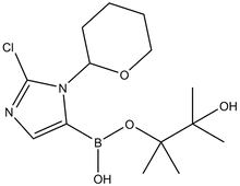 2-Chloro-1-(tetrahydro-pyran-2-yl)-1H-imidazole-5-boronic acid pinacol ester