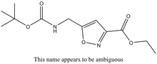 Ethyl 5-(N-BOC)aminomethylisoxazole-3-carboxylate