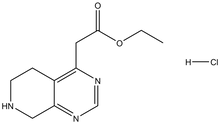 Ethyl 2-(5,6,7,8-tetrahydropyrido[3,4-d]pyrimidin-4-yl)acetate hydrochloride 1g