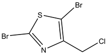 4-Chloromethyl-2,5-dibromothiazole