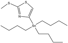 2-(Methylthio)-4-(tributylstannyl)thiazole 