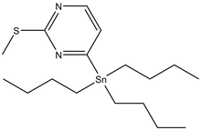 2-(Methylthio)-4-(tributylstannyl)pyrimidine 