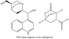 2-Oxabicyclo[2.2.1]heptane-5-carboxylic acid, 3-oxo-, (1R,4R,5R)- cinchonidine salt