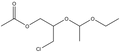 [3-Chloro-2-(1-ethoxyethoxy)propyl] acetate 