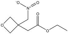 Ethyl 2-(3-(nitromethyl)oxetan-3-yl)acetate 250mg
