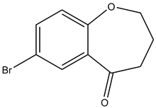 7-Bromo-3,4-dihydro-2H-benzo[b]oxepin-5-one 1g