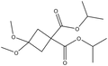 Diisopropyl 3,3-dimethoxycyclobutane-1,1-dicarboxylate 1g