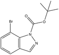 7-Bromoindazole-1-carboxylic acid tert-butyl ester 500mg