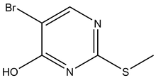 5-Bromo-2-methylsulfanylpyrimidin-4-ol 1g