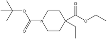 Ethyl 1-Boc-4-ethyl-4-piperidine carboxylate 1g