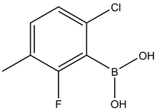 2-Chloro-6-fluoro-5-methylphenylboronic acid 1g