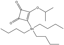 3-Isopropoxy-4-(tributylstannyl)-1,2-cyclobutenedione 250mg