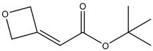 tert-Butyl 2-(oxetan-3-ylidene)acetate 500mg