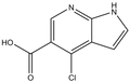 4-Chloro-1H-pyrrolo[2,3-b]pyridine-5-carboxylic acid 250mg