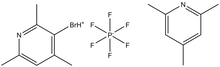 Bis(2,4,6-trimethylpyridine)bromonium Hexafluorophosphate 1g