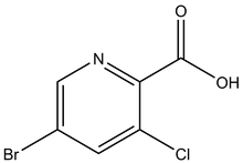 5-Bromo-3-chloropyridine-2-carboxylic acid 500mg