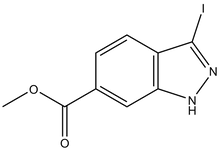 3-Iodo-1H-indazole-6-carboxylic acid methyl ester 500mg