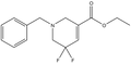 Ethyl 1-benzyl-5,5-difluoro-1,2,5,6-tetrahydropyridine-3-carboxylate 250mg